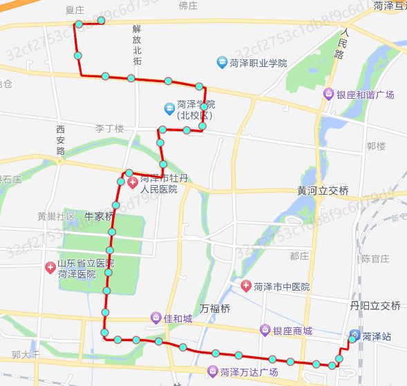 注意！明日起菏泽城区这5条公交线路优化调整！(图4)